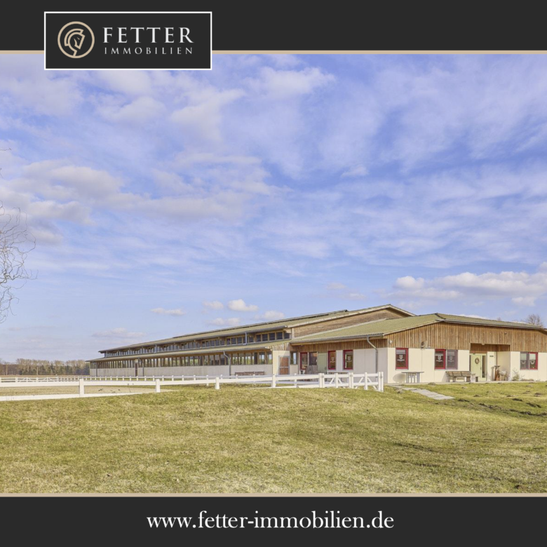 Reitanlage in Mecklenburg-Vorpommern – direkt an der Mecklenburgischen Seenplatte in einer touristischen Region!