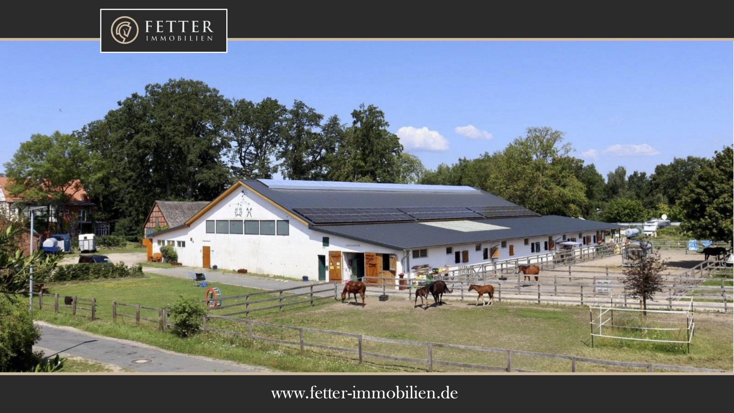 Reitanlage in Niedersachsen zu verkaufen – bereits zwischen 2021 und 2023 saniert!