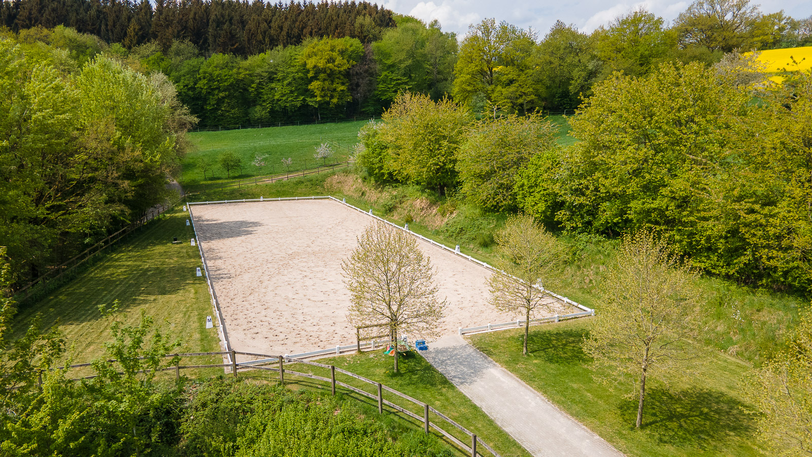 Reitanlage in Alleinlage bei St.Wendel zu verkaufen – fast 15 Hektar Land im Eigentum!