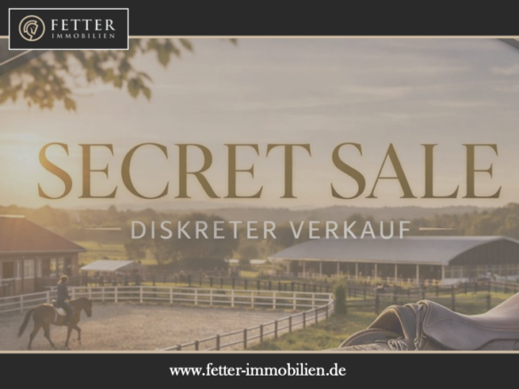 Reitanlage bei Wolfsburg mit Wohnhaus, Reithalle und Patz für knapp 20 Pferde – Diskreter Verkauf (PLZ nicht korrekt)
