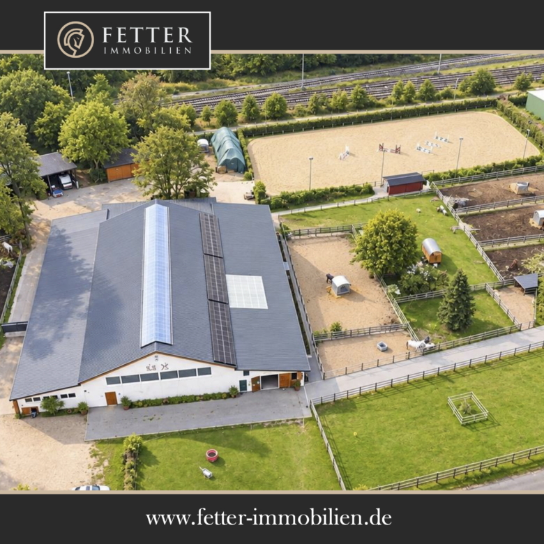 Reitanlage in Niedersachsen zu verkaufen auf ca. 3 Hektar Grundstücksfläche – bereits umfangreich saniert!