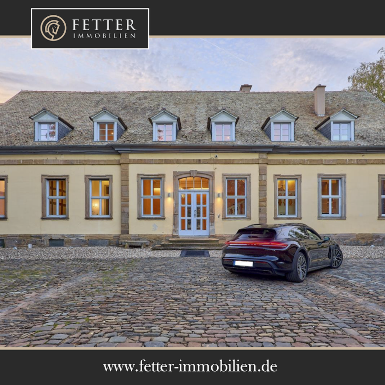 Schloss zu verkaufen in Rheinhessen mit eigener Reitanlage und Event-Location!