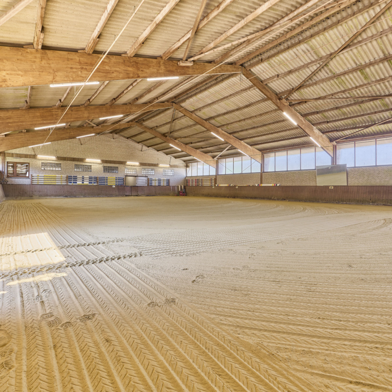 Reitanlage in NRW Nähe Münster zu verkaufen – Modernes Landhaus, Reithalle, Springplatz und Boxen für 33 Pferde!