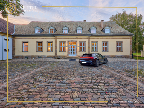 Schloss zu verkaufen in Rheinhessen mit eigener Reitanlage und Event-Location!