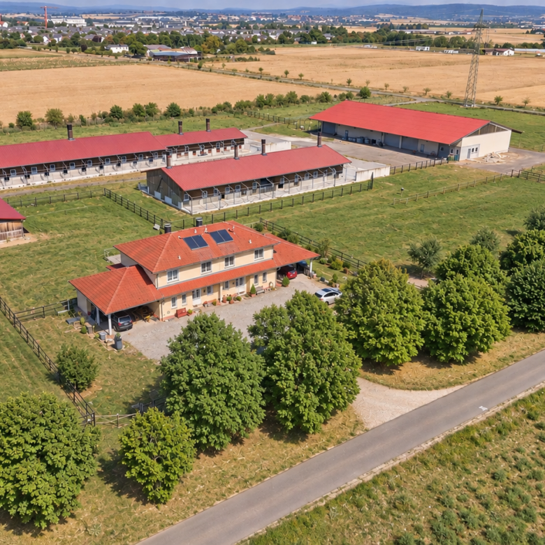 Anwesen in Wiesbaden in Alleinlage – Landwirtschaftlicher Betrieb mit großzügigem Doppelhaus!