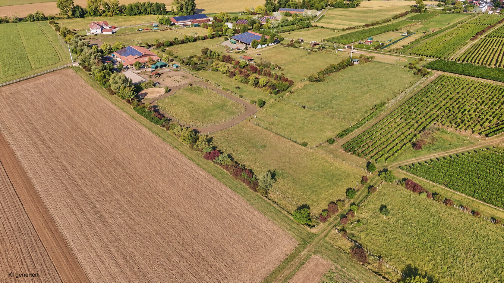 Pferdehof im Landkreis Mainz-Bingen zu verkaufen – in attraktiver Lage von Lörzweiler!
